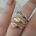 thumbnail image 1 of 925 Silver,Rose Gold,Gold Ring Pretty Flower Shape Women Jewelry Sz 6-10, 1 of 7