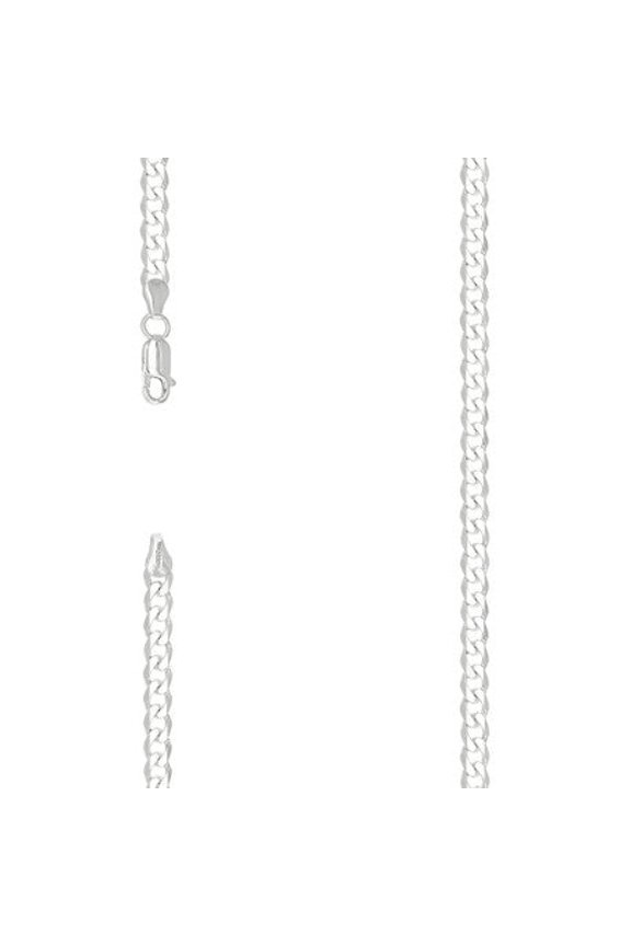 925 Silver Solid Classic Cuban 6mm | Exclusive Jewelers - 16" Inch