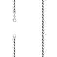 thumbnail image 1 of 925 Silver Solid Franco Chain Rhodium 2.5mm Necklace 26 Inch Chain Necklace for Women and Men, 1 of 2