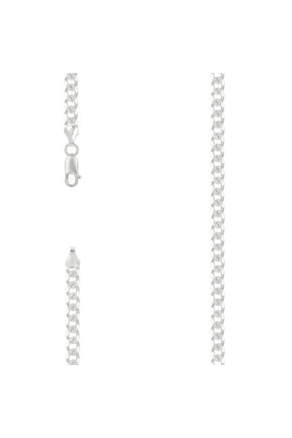 925 Silver Solid Pave Classic Cuban 6mm | Exclusive Jewelers - 22" Inch