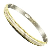 925 Sterling Silver Hallmarked Punjabi Sikh Men Kada #20 Kada Diameter 2.75 inch / 2-12 Indian
