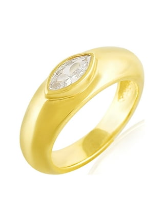 1.5 inch Gold Metal Rings Bulk Wholesale 20 Pieces