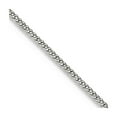 thumbnail image 1 of 925 Sterling Silver 0.5mm Fine Curb Chain Necklace 30 Inch Chain Necklace for Women and Men, 1 of 2