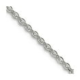thumbnail image 1 of 925 Sterling Silver 1.00mm Flat Cable Chain Necklace 16 Inch Chain Necklace for Women and Men, 1 of 2