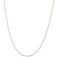 thumbnail image 1 of 925 Sterling Silver 1.15mm Square Beaded Chain 16 Inch, 1 of 7