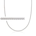 thumbnail image 1 of 925 Sterling Silver 1.2mm Popcorn Chain Necklace, 16” to 24”, Women’s, Unisex, 1 of 1