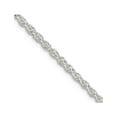 thumbnail image 1 of 925 Sterling Silver 1.3mm Loose Rope Chain Necklace 22 Inch Chain Necklace for Women and Men, 1 of 2