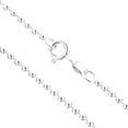thumbnail image 1 of 925 Sterling Silver 1.5mm Ball Italian Chain Necklace, 1 of 3