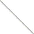 thumbnail image 1 of Primal Silver Sterling Silver 9-inch 1.5mm Curb Chain Anklet, 1 of 6