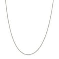 thumbnail image 1 of 925 Sterling Silver 1.5mm Diamond-cut Cable Chain; 22 inch; for Adults and Teens; for Women and Men, 1 of 4