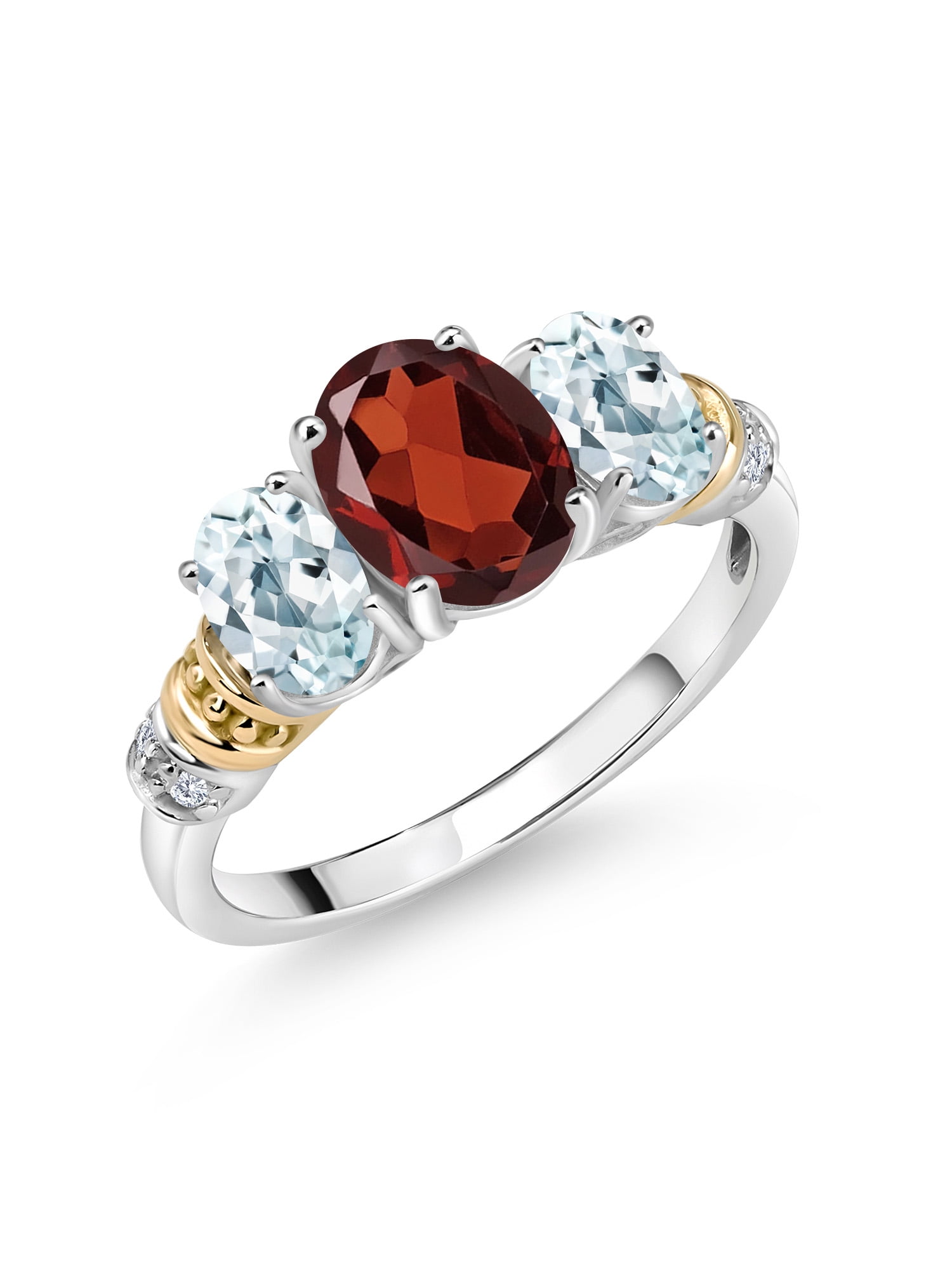 Raw Garnet Engagement Ring, Rough Aquamarine Ring | Garnet engagement ring,  Sterling silver rings bands, Rough aquamarine ring