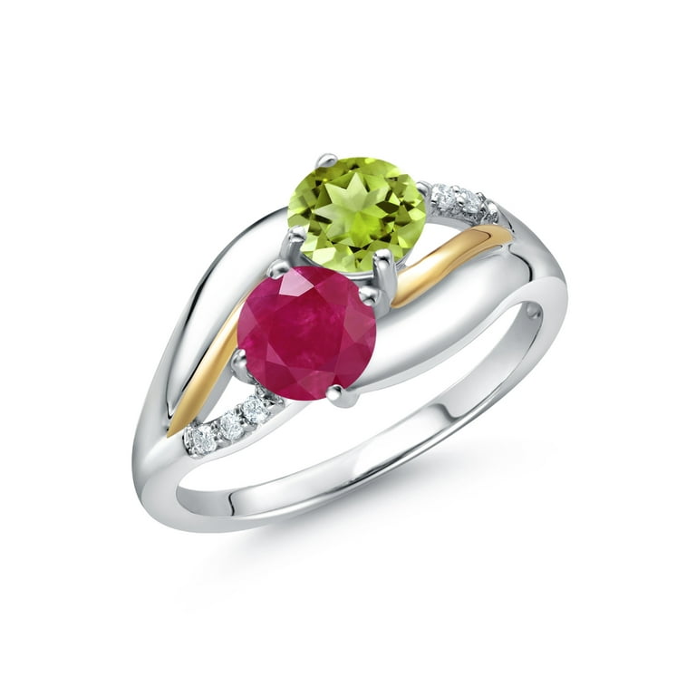 Ruby on sale and peridot