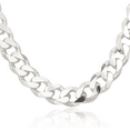 thumbnail image 1 of 925 Sterling Silver 13mm Curb Link Chain Necklace, 1 of 4