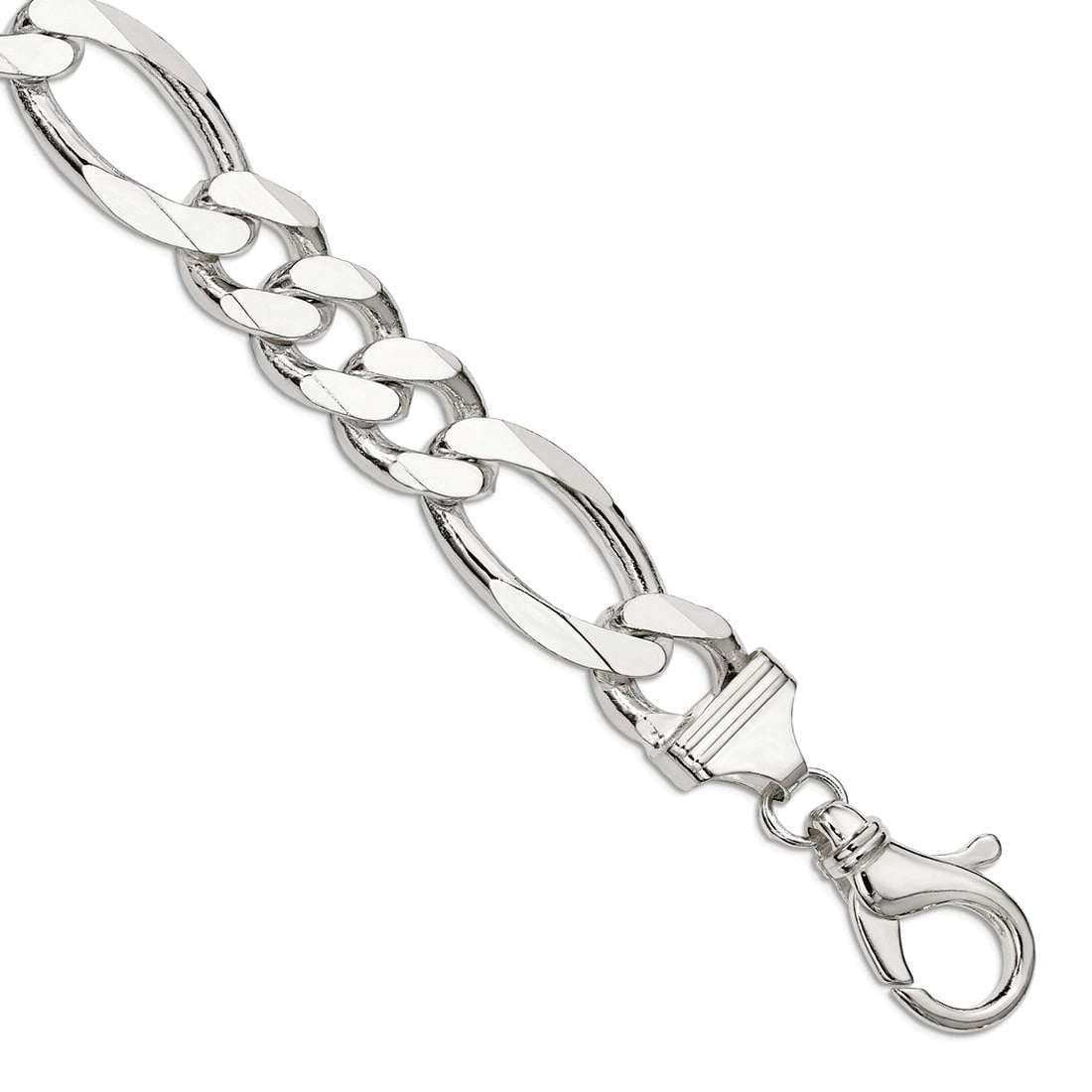 Sterling Silver 925 Curb Link Anklet - 10 Inch Length, 7g, Italian Made, Old English Jewellers 10 thumbnail image