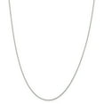 thumbnail image 1 of 925 Sterling Silver 1mm Open Elongated Link Curb Chain; 14 inch; for Adults and Teens; for Women and Men, 1 of 4