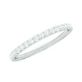 thumbnail image 1 of 925 Sterling Silver 2.4 Ctw Round 2.00mm Moissanite Eternity Wedding Anniversary Ring for Women, 1 of 5