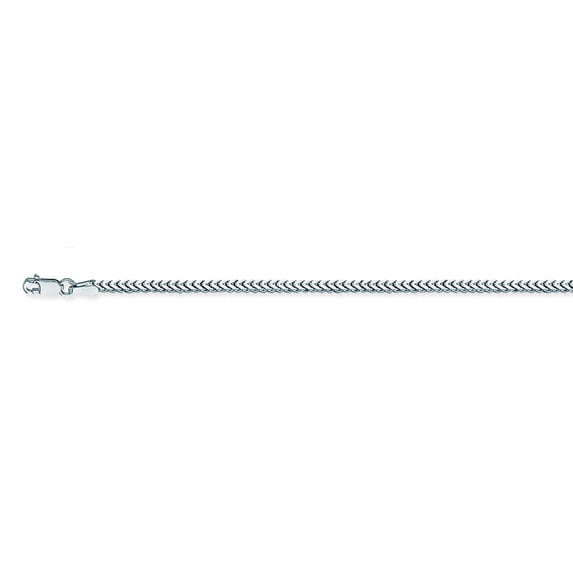 925 Sterling Silver 2.5 Franco Chain in 20 inch, 22 inch, & 24 inch