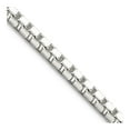 thumbnail image 1 of 925 Sterling Silver 2.5mm Box Chain Necklace 28 Inch Chain Necklace for Women and Men - 25.5 Grams, 1 of 2