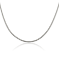 thumbnail image 1 of ICE CARATS 925 Sterling Silver 2.5mm Classic Round Franco Chain Necklace - 20 inch - Diamond Cut Adult, 1 of 4