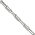 thumbnail image 1 of 925 Sterling Silver 2.75mm Elongated Open Link Chain Necklace 22 Inch Chain Necklace for Women and Men, 1 of 2