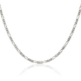 thumbnail image 1 of 925 Sterling Silver 2.85mm Figaro Link Chain Necklace, 1 of 3