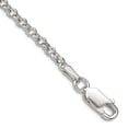 thumbnail image 1 of 925 Sterling Silver 2.8mm Rolo Chain Bracelet 7 Inch Link Bracelet for Women and Men - 2.7 Grams, 1 of 2