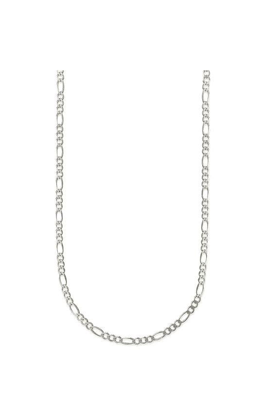 A&M 925 Sterling Silver 2mm Figaro Chain Necklace, 16–30 Inch, Lobster Clasp, Adult, Unisex