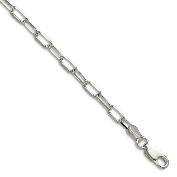 925 Sterling Silver 3.15mm Sparkle-Cut Forzantine Chain Necklace 20 Inch Chain Necklace for Women and Men