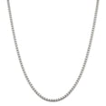 thumbnail image 1 of 925 Sterling Silver 3.25mm Box Chain; 26 inch; Lobster Clasp; for Adults and Teens; for Women and Men, 1 of 4