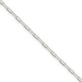 thumbnail image 1 of 925 Sterling Silver 3.25mm Fancy Link Chain Bracelet, 1 of 3