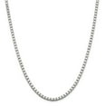thumbnail image 1 of 925 Sterling Silver 3.75mm Box Chain 24 Inch, 1 of 7