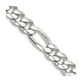 thumbnail image 1 of 925 Sterling Silver 4.25mm Figaro Chain Necklace 36 Inch Chain Necklace for Women and Men, 1 of 2