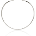 thumbnail image 1 of 925 Sterling Silver 4mm Neck Collar Neckwire Chain Cuff Choker Necklace, 1 of 3