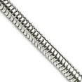 thumbnail image 1 of 925 Sterling Silver 4mm Round Snake Chain Necklace 28 Inch Chain Necklace for Women and Men, 1 of 2