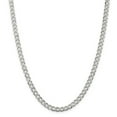 thumbnail image 1 of 925 Sterling Silver 5.5mm Curb Chain 22 Inch, 1 of 7
