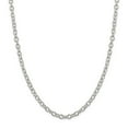 thumbnail image 1 of 925 Sterling Silver 5.75mm Oval Cable Chain 16 Inch, 1 of 7