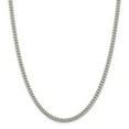 thumbnail image 1 of 925 Sterling Silver 5mm Domed Curb Chain 18 Inch, 1 of 7