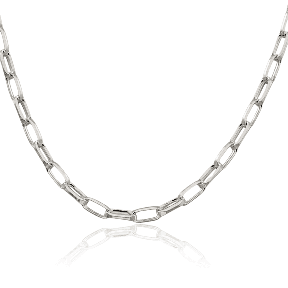 925 sterling silver 5mm link chain necklace