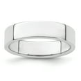 thumbnail image 1 of 925 Sterling Silver 5mm Flat Band Ring Size 4, 1 of 7