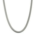 thumbnail image 1 of 925 Sterling Silver 6.25mm Flat Oval Snake Chain 16 Inch, 1 of 7