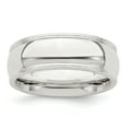 thumbnail image 1 of 925 Sterling Silver 7mm Comfort Fit Milgrain Band Ring Size 5, 1 of 6
