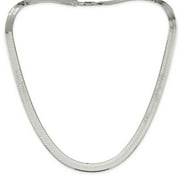 ICE CARATS 925 Sterling Silver 8.75mm Magic Link Herringbone Chain Necklace 20 Inch Pendant Charm Fine Jewelry For Women Gifts For Her