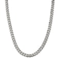 thumbnail image 1 of 925 Sterling Silver 8mm Curb Chain 28 Inch, 1 of 7