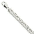 thumbnail image 1 of 925 Sterling Silver 9.5mm Anchor Chain Bracelet, 1 of 3