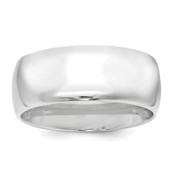 925 Sterling Silver 9mm Comfort Fit Band Size: 9; for Adults and Teens; for Women and Men