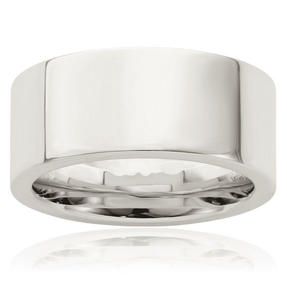 925 Sterling Silver 9mm Comfort Fit Plain Classic Wedding Band Ring