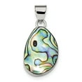 thumbnail image 1 of 925 Sterling Silver Abalone (19x40mm) Pendant / Charm, 1 of 2