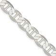 thumbnail image 1 of 925 Sterling Silver Anchor Chain Styles Necklace 9.95 mm Flat 26 inch, 1 of 4