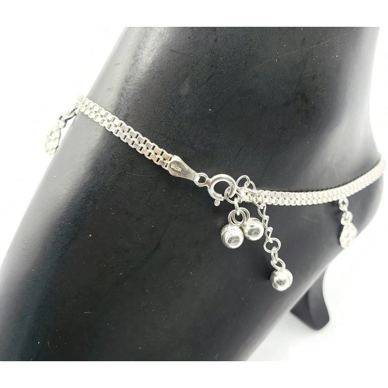 Cost of silver clearance anklets