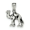 thumbnail image 1 of 925 Sterling Silver Antiqued 3-D Camel Reversible Pendant / Charm, 1 of 2
